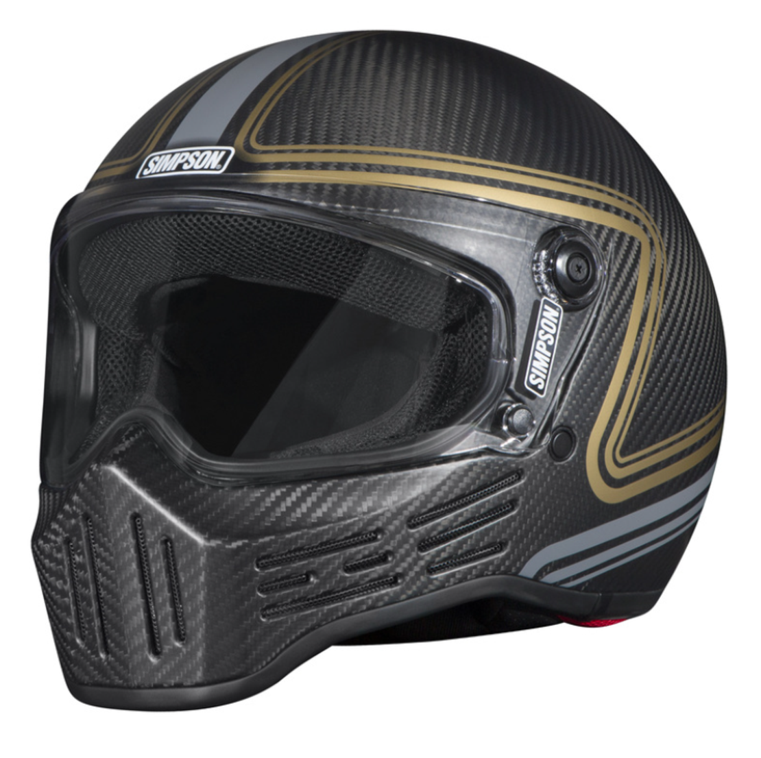 Каска SIMPSON M30 Slipline Carbon