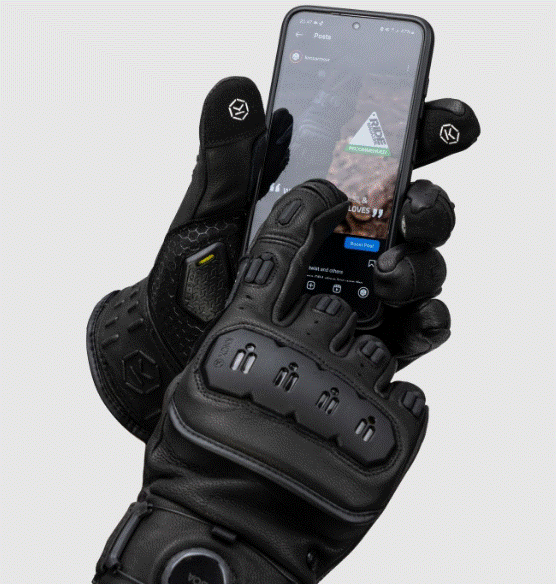 Кожени ръкавици KNOX ORSA LEATHER MK3