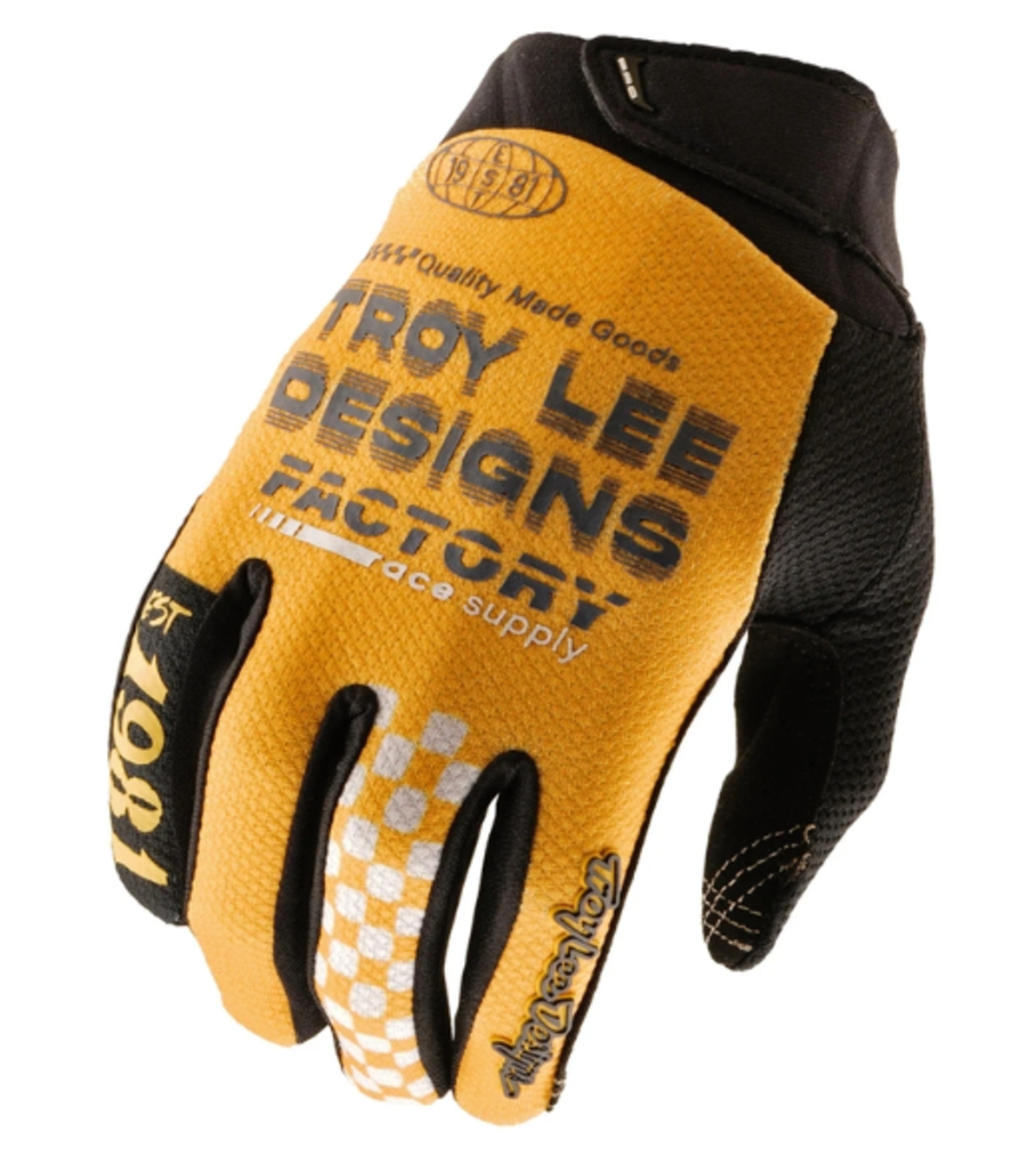 Мотокрос ръкавици TROY LEE DESIGNS GP Pro - Factory Gold
