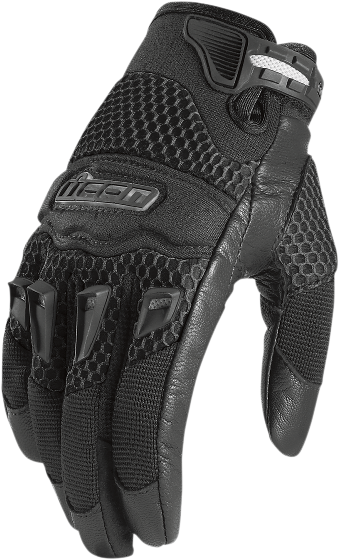 Дамски мото ръкавици ICON TWENTY-NINER - BLACK
