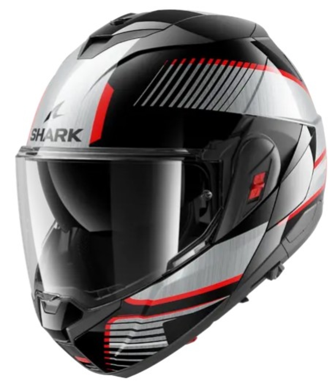 Модуларна каска SHARK OXO SIKTER Chrom Silver