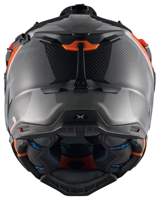Адвенчър каска NEXX X.WED3 FURKA ORANGE/GREY