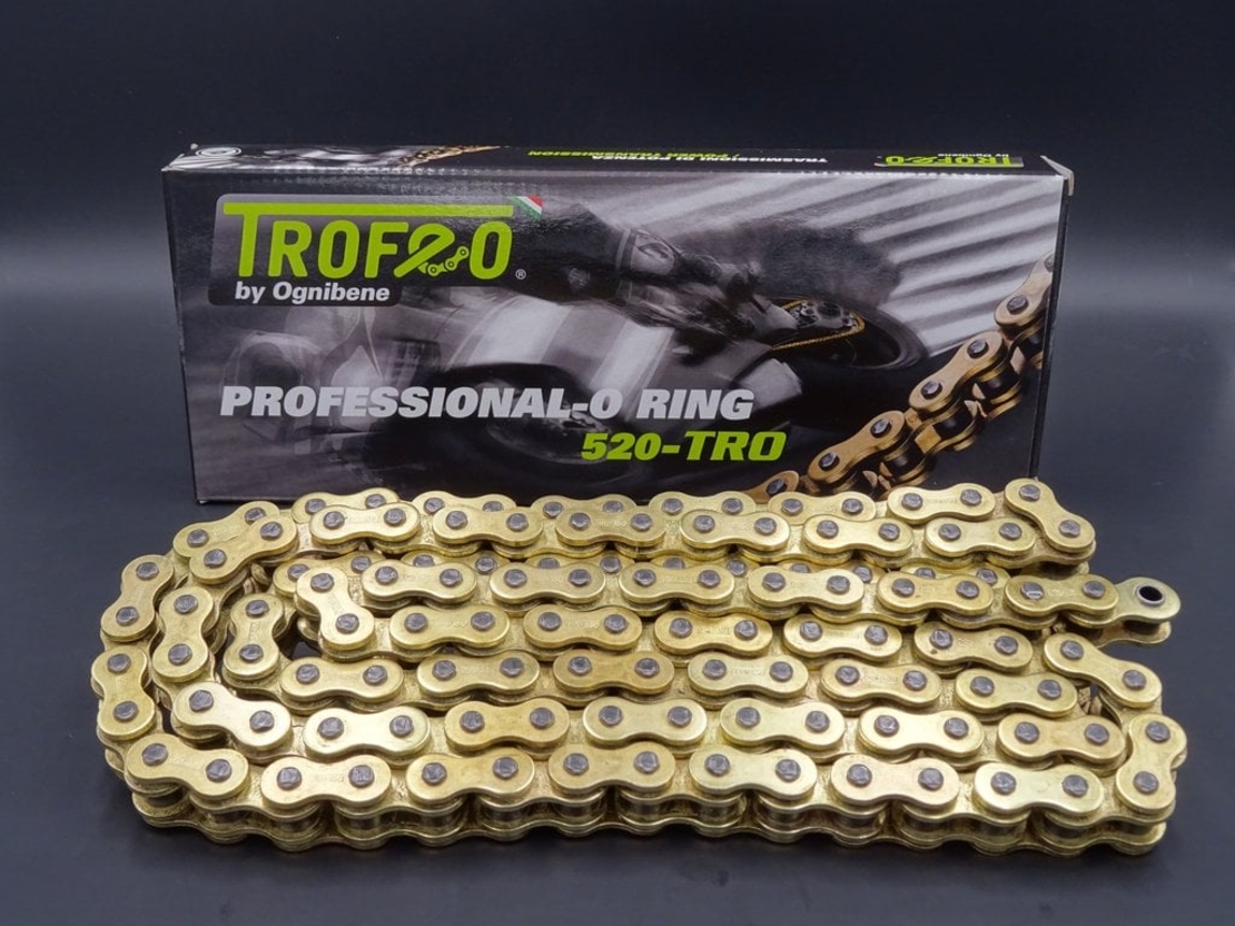 Мотокрос верига TROFEO 520TМX 114-звена TR520TMXG&G114