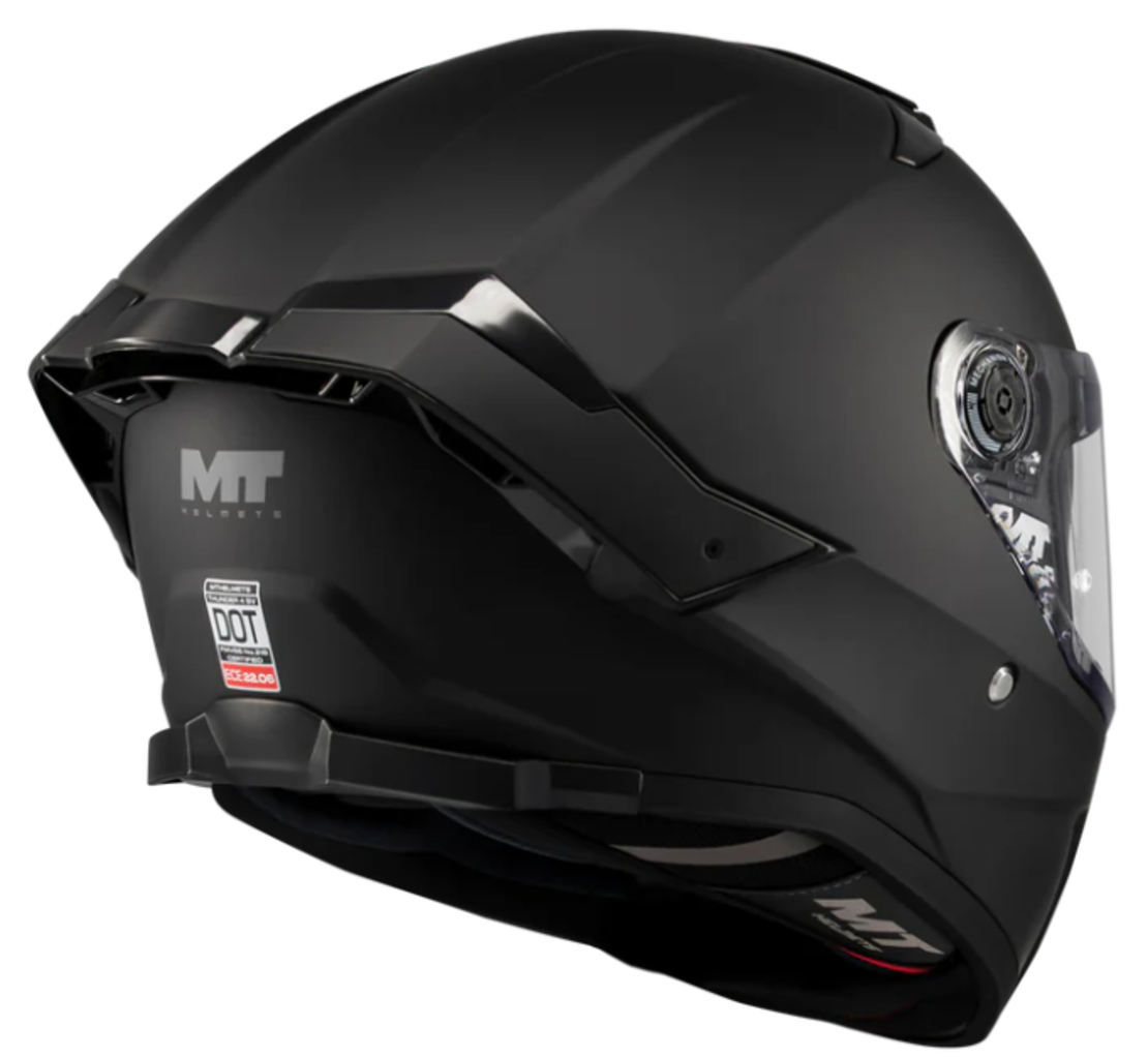 Каска MT THUNDER 4 SV PURE A1 BLACK MATT