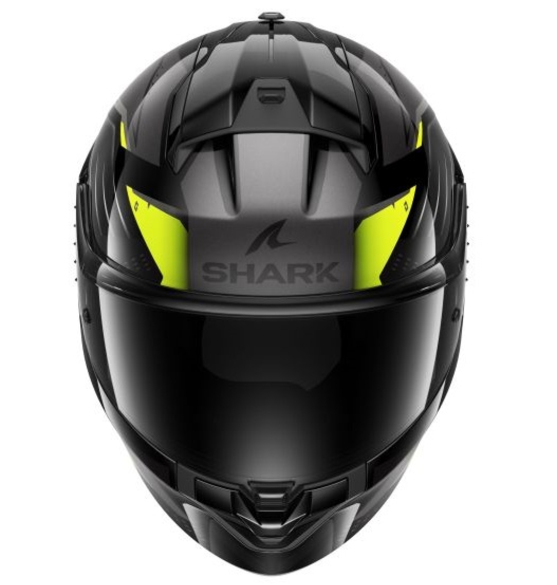 Каска SHARK RIDILL 2 BERSEK BLACK/GREY/YELLOW FLUO