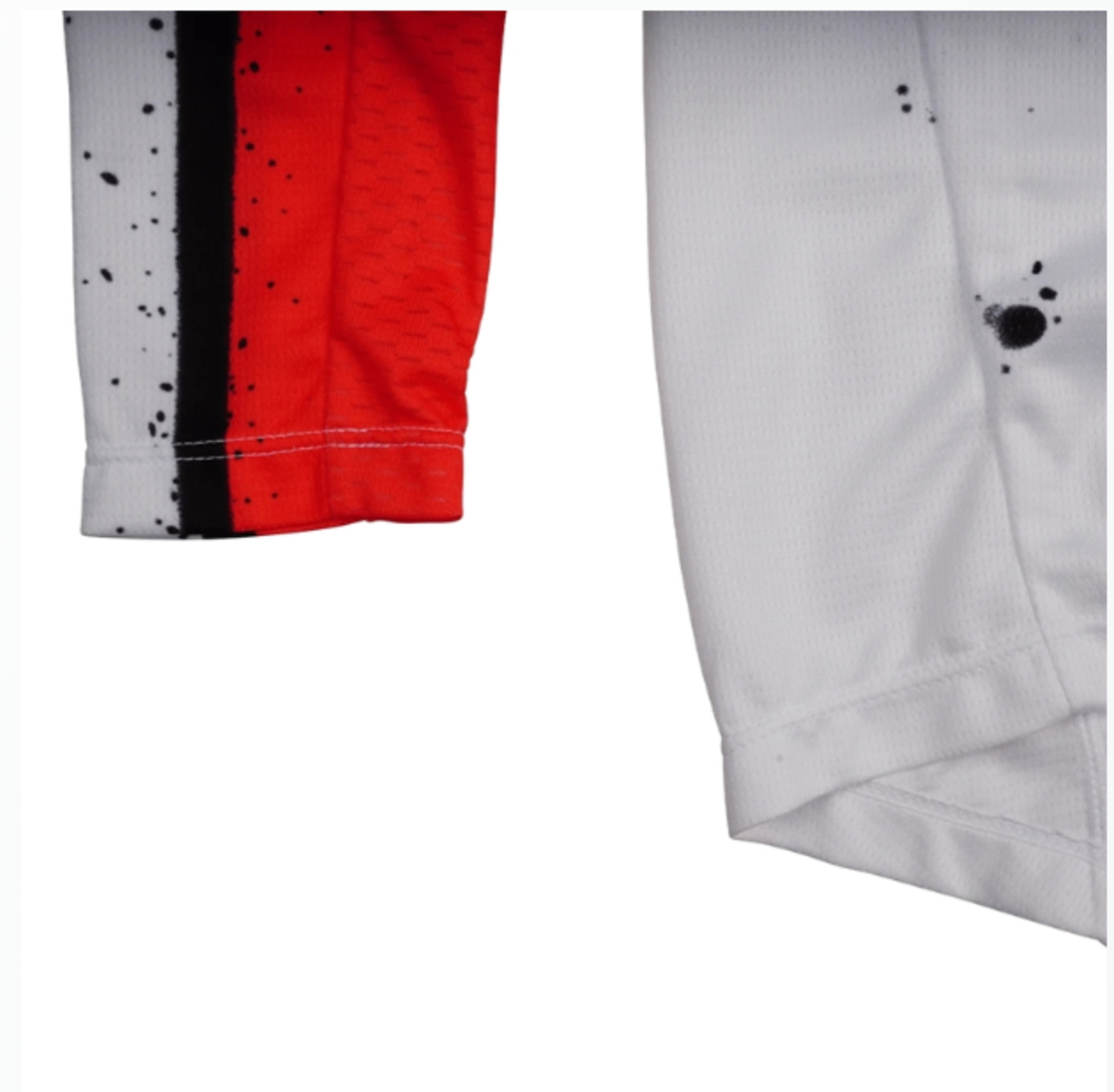 Детско мотокрос джърси TROY LEE DESIGNS GP Pro Membrane Youth Jersey - White/Infra Red