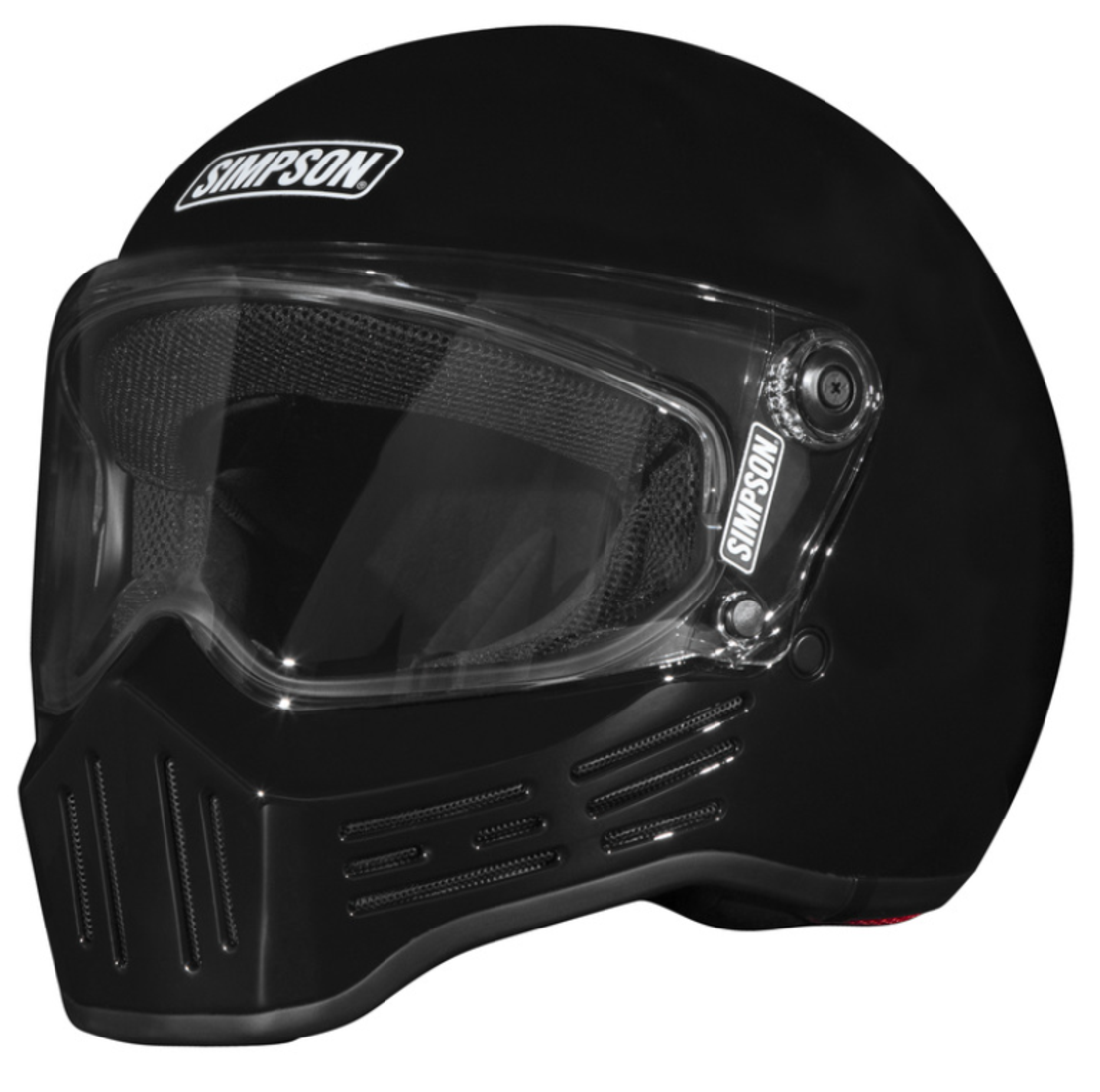 Каска SIMPSON M30 Solid Black