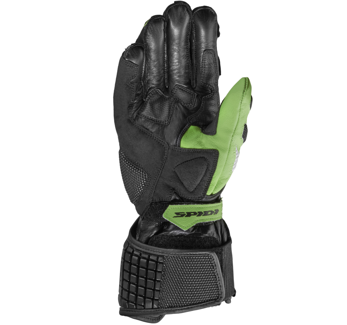 Мото ръкавици SPIDI CARBO 5 BLACK/KAWA GREEN