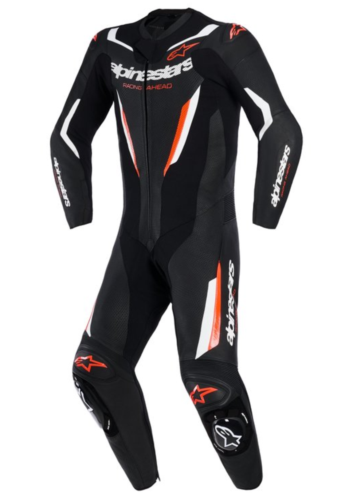КОЖЕН ЕКИП ALPINESTARS 1PCS GP FORCE V2 Black/White/Fluo Red