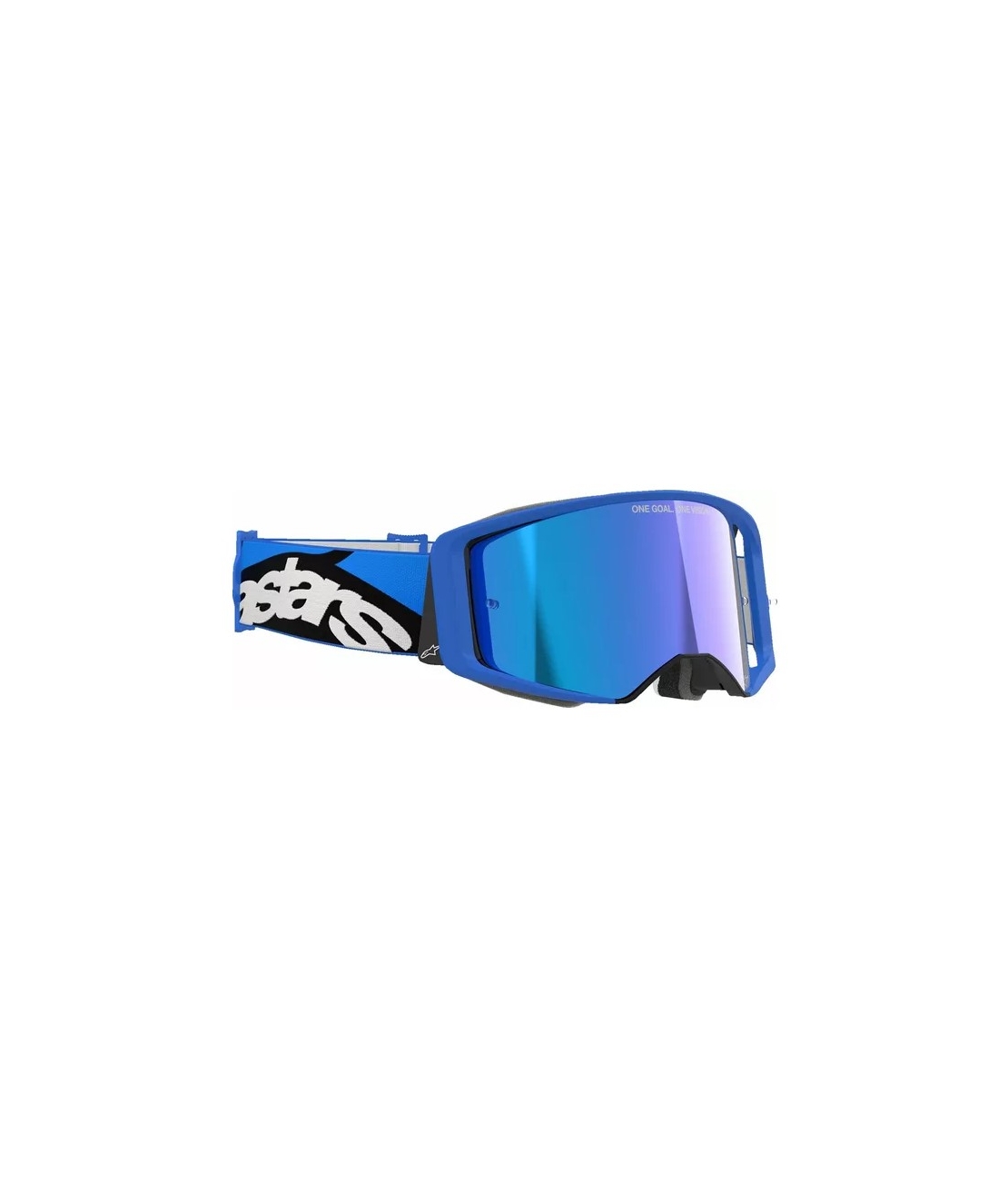 Мотокрос очила ALPINESTARS SUPERTECH STREAM BLUE MIRROR
