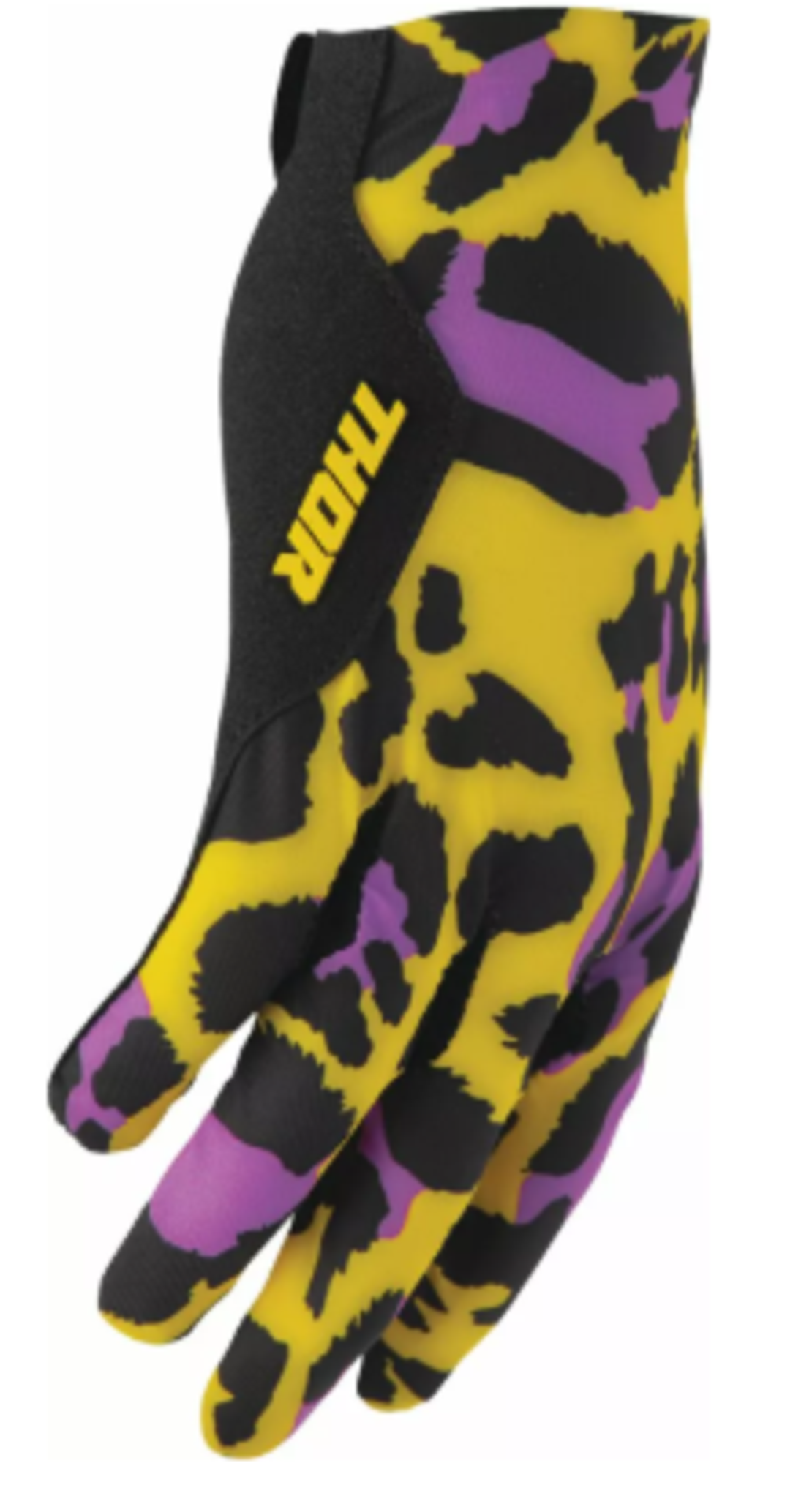 Mотокрос ръкавици THOR SPORTMODE CHEETAH YELLOW/PURPLE