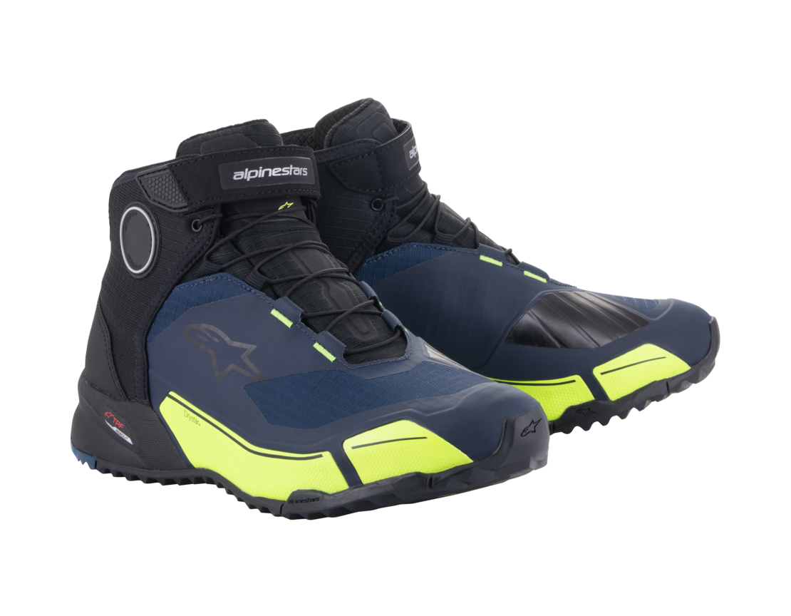 Мото боти ALPINESTARS CR-X Drystar® BLACK/BLUE/YELLOW
