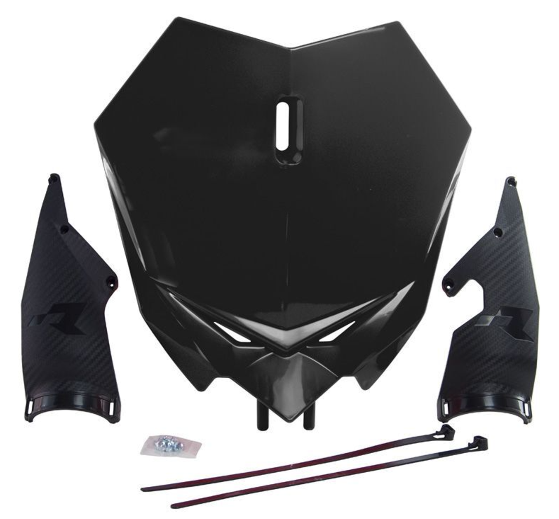 Табела за номер RACETECH Front Number Plate - Beta RX 300 2T 2024 (Black)