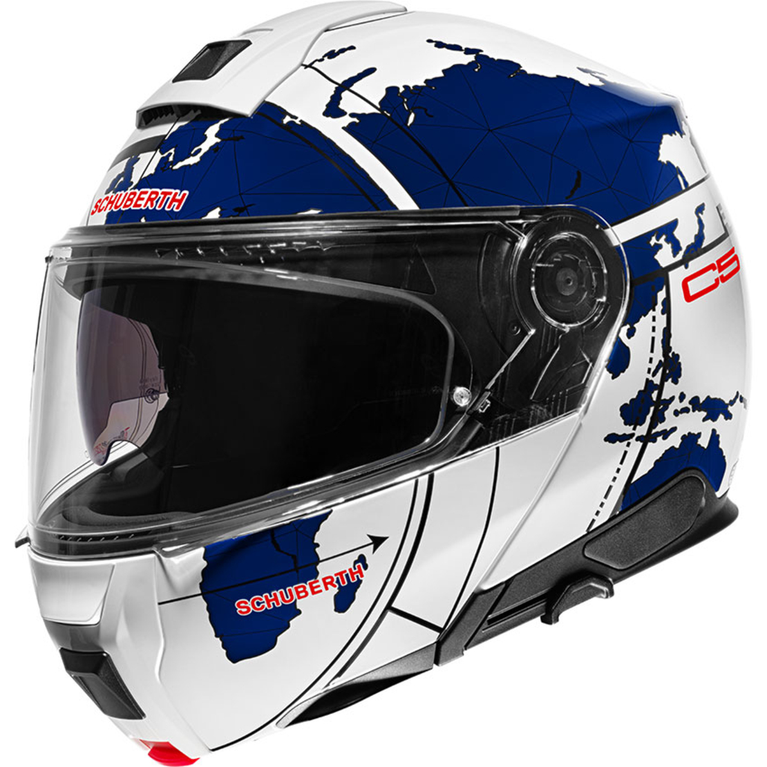 Каска SCHUBERTH C5 GLOBE BLUE