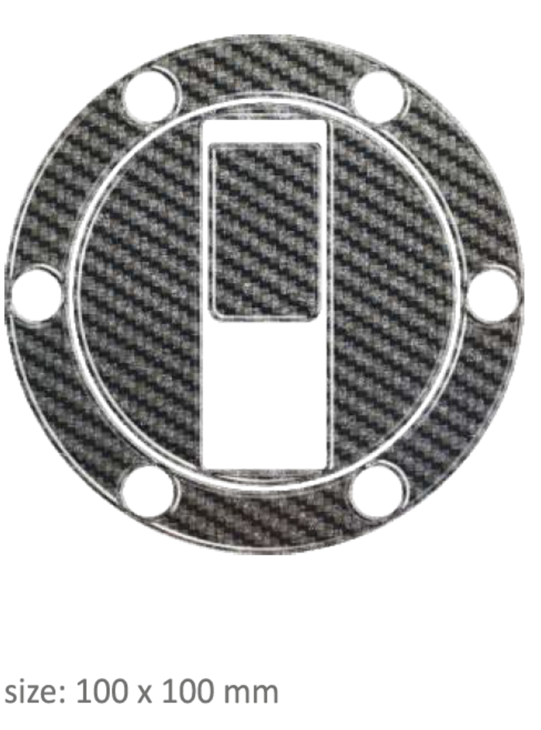 Протектор за капачка PTGSA1P/PR3089 APRILIA/ TRIUMPH/CAGIVA