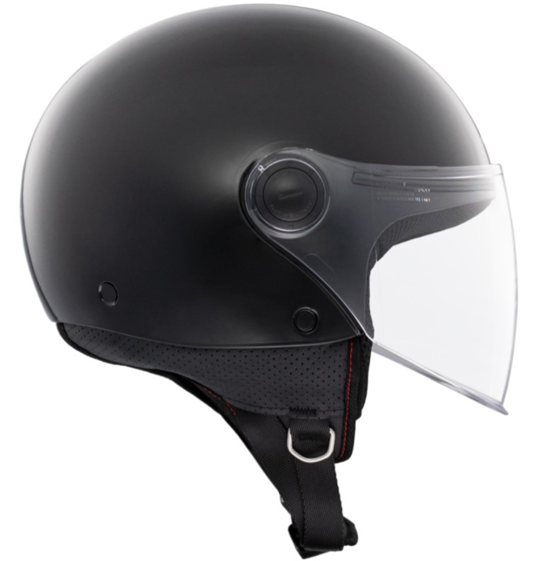 КАСКА ЗА СКУТЕР MT STREET S SOLID A1 GLOSS BLACK