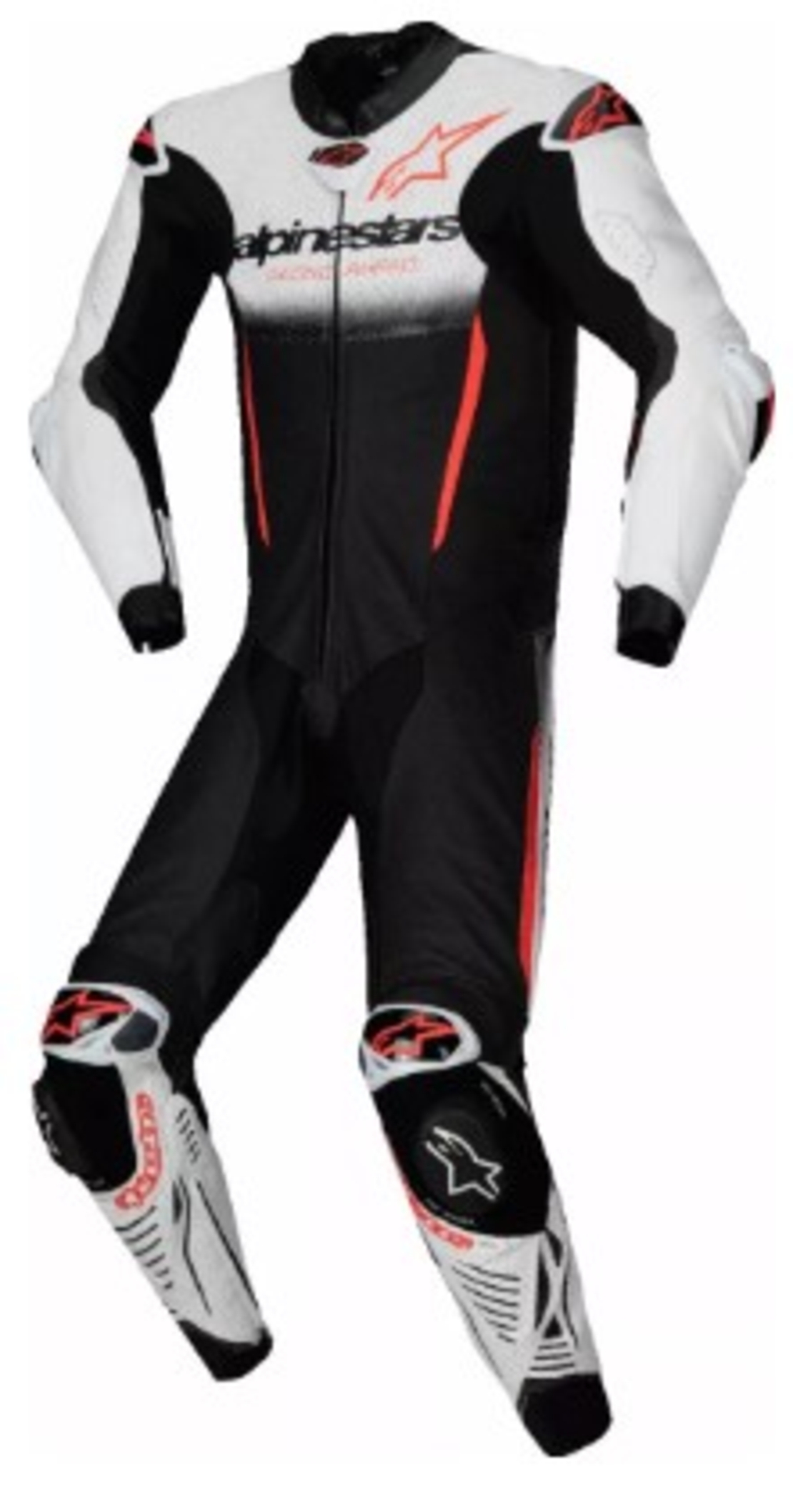 КОЖЕН ЕКИП ALPINESTARS GP-R7 1-PC WHT/BLK/RD