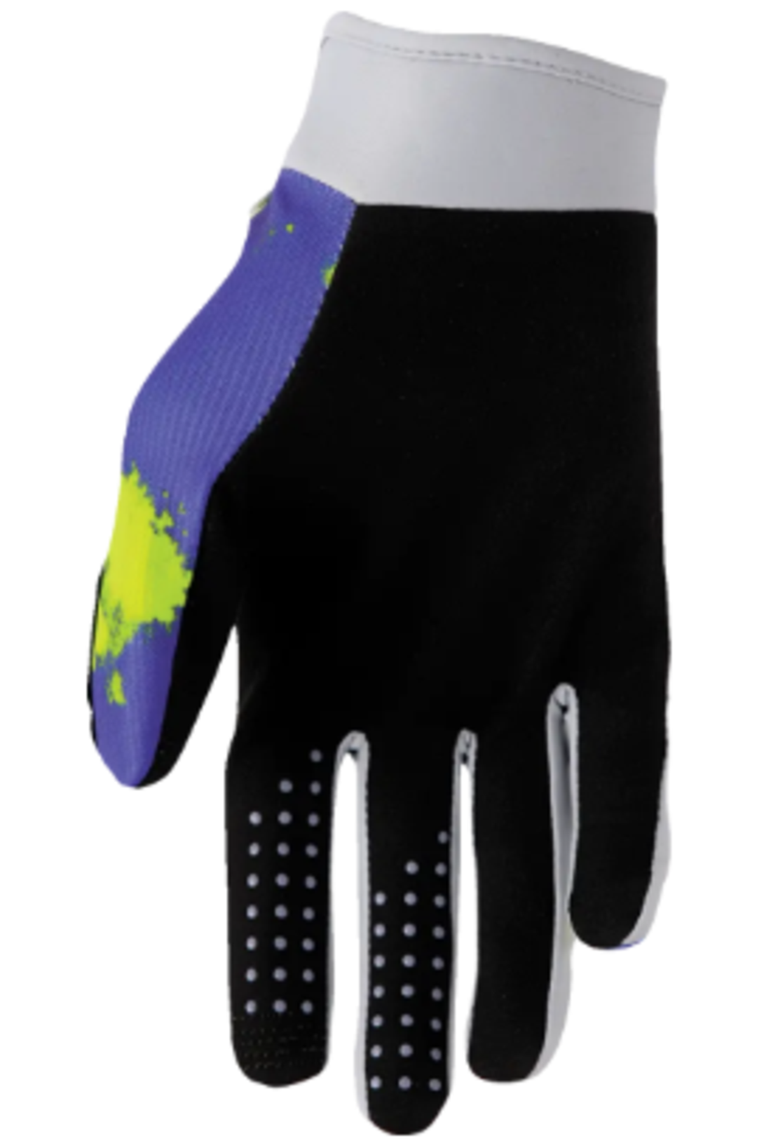 Mотокрос ръкавици THOR LAUNCHMODE BLEACH GRAY/ACID