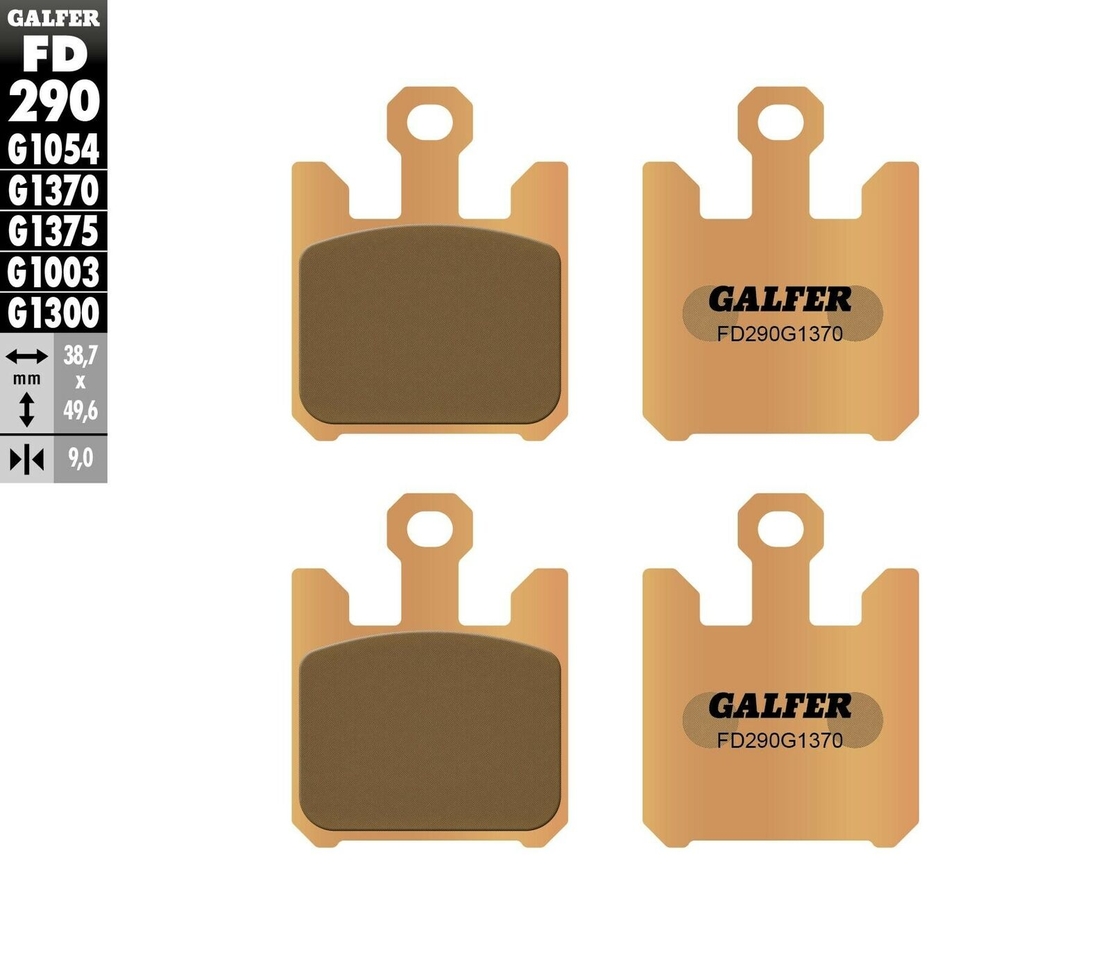 Предни мото накладки Galfer SINTERED COMPOUND FD290G1370