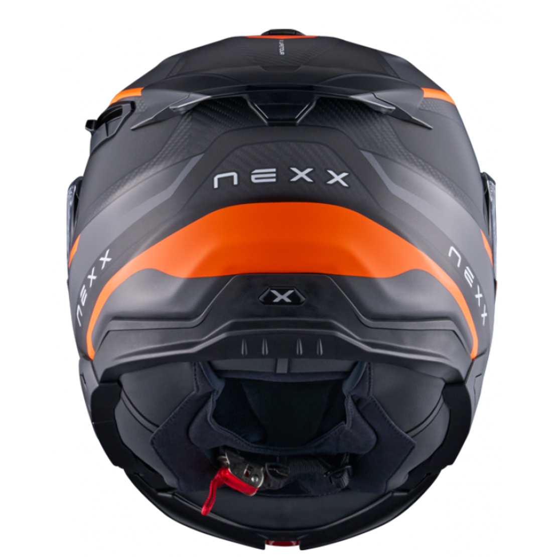 Каска NEXX X.LIFETOUR FLIP UP PRO MILE ORANGE GRAY