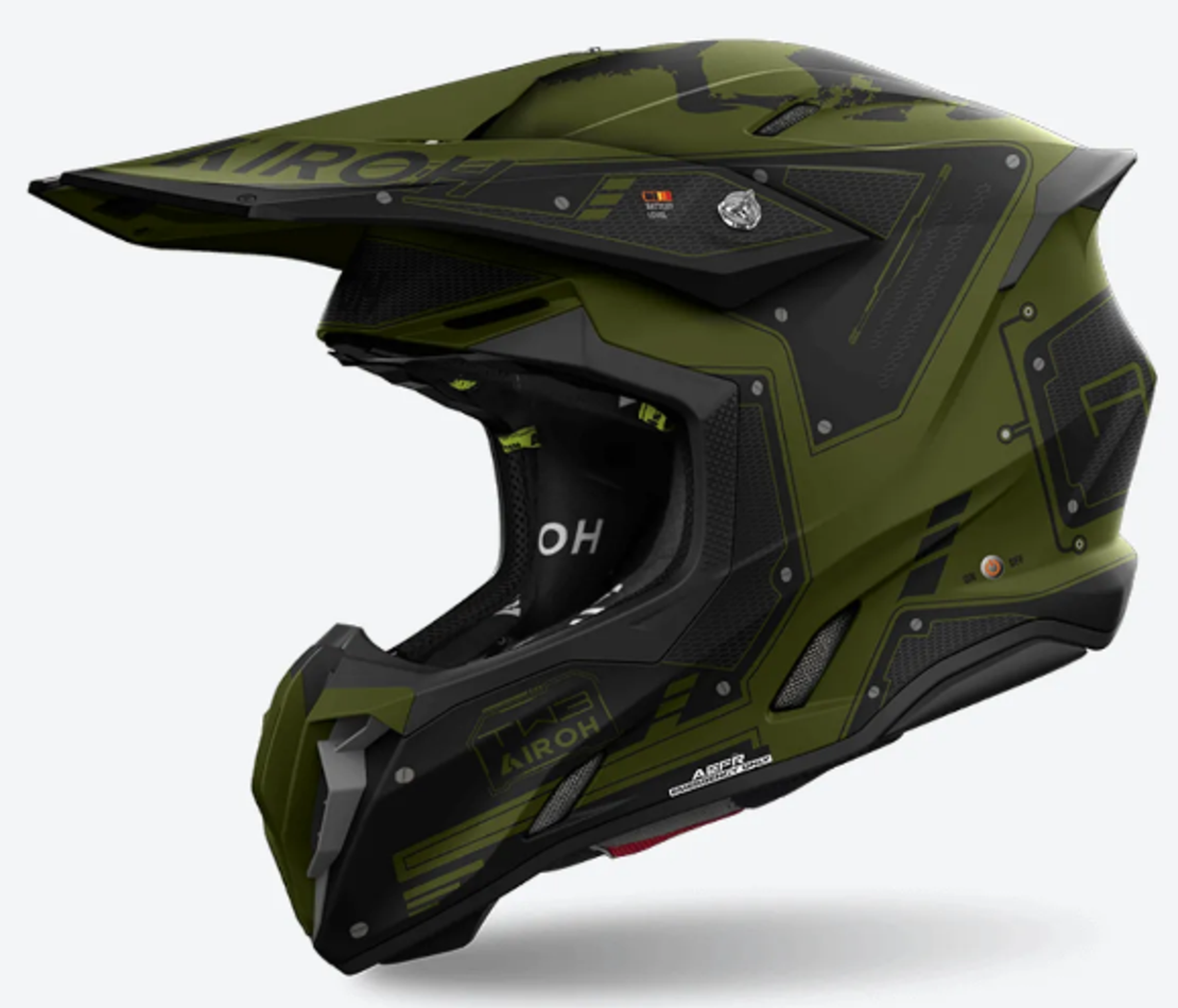 Мотокрос каска AIROH TWIST 3 MILITARY