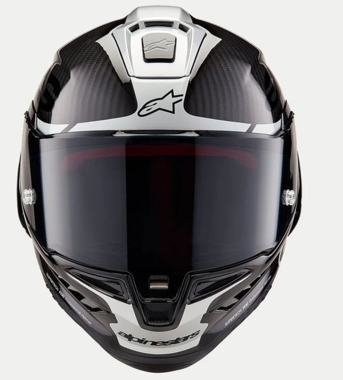Каска ALPINESTARS Supertech R10 Element Black/Carb/Silver