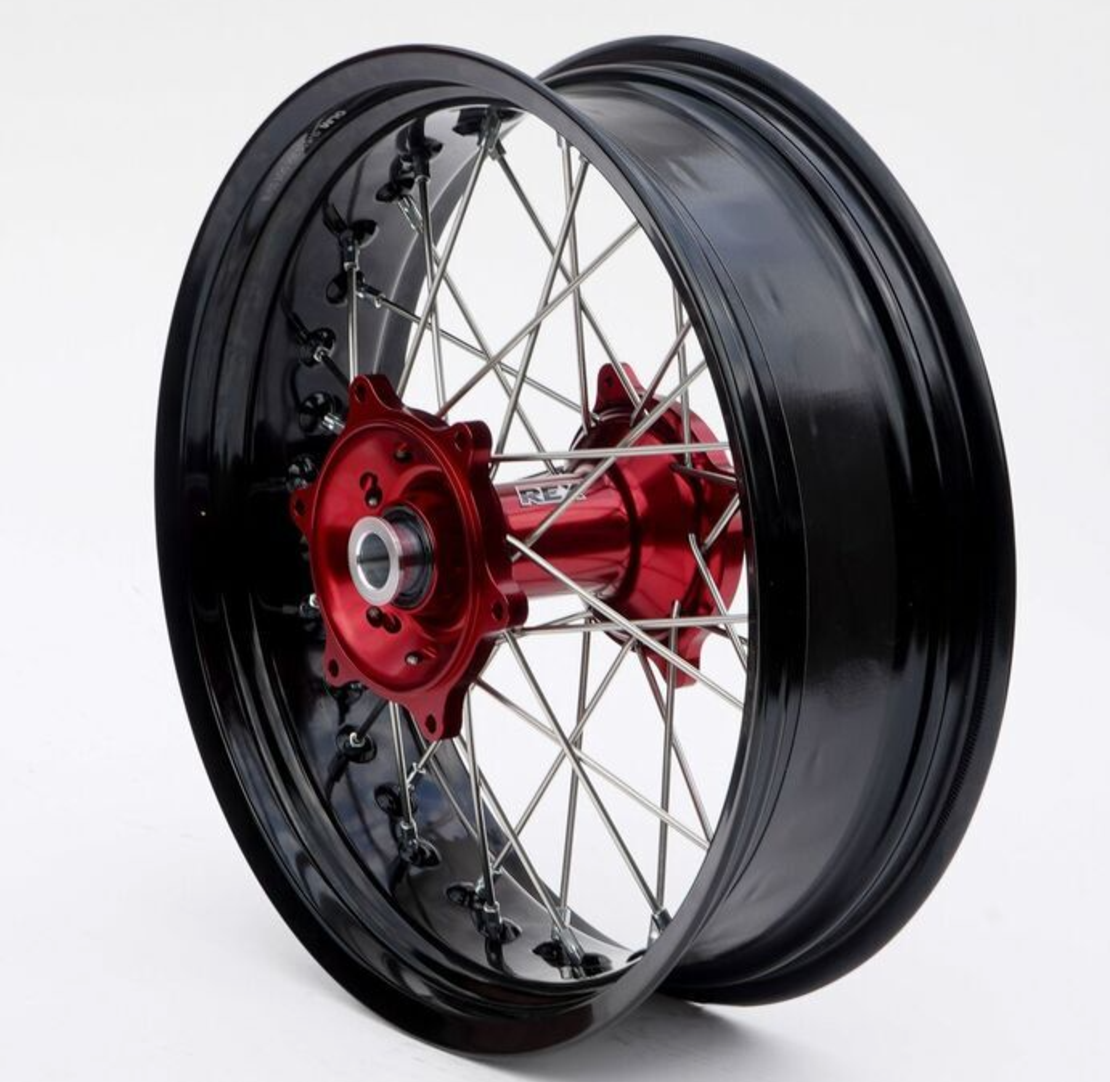 Джанта RFX Race MX Complete Rear Wheel 18x2,15 (Red)
