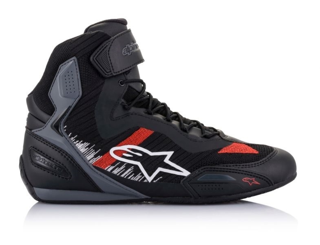 Мото боти ALPINESTARS FASTER-3 RIDEKNIT BLACK/GREY/RED