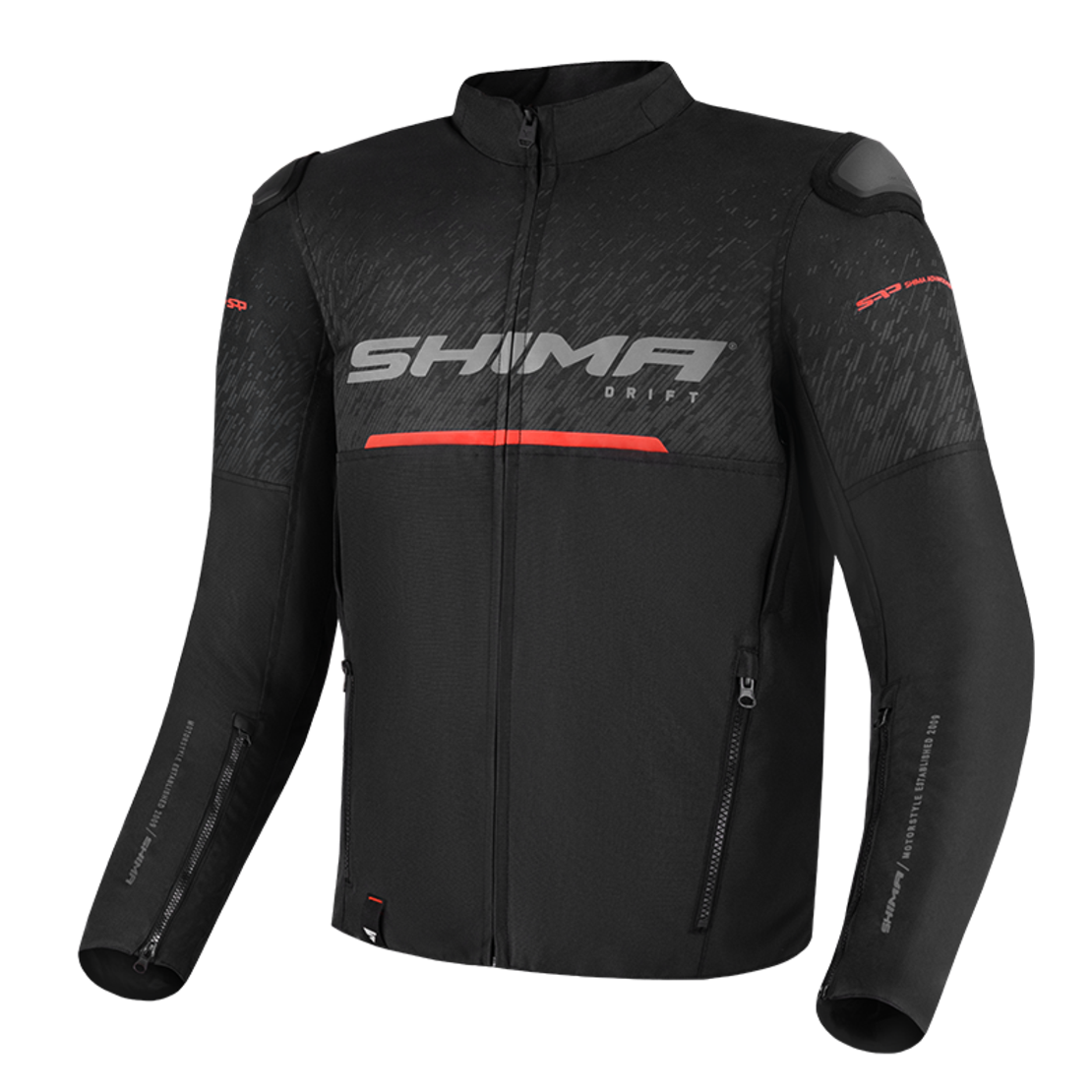 Текстилно мото яке SHIMA DRIFT BLACK
