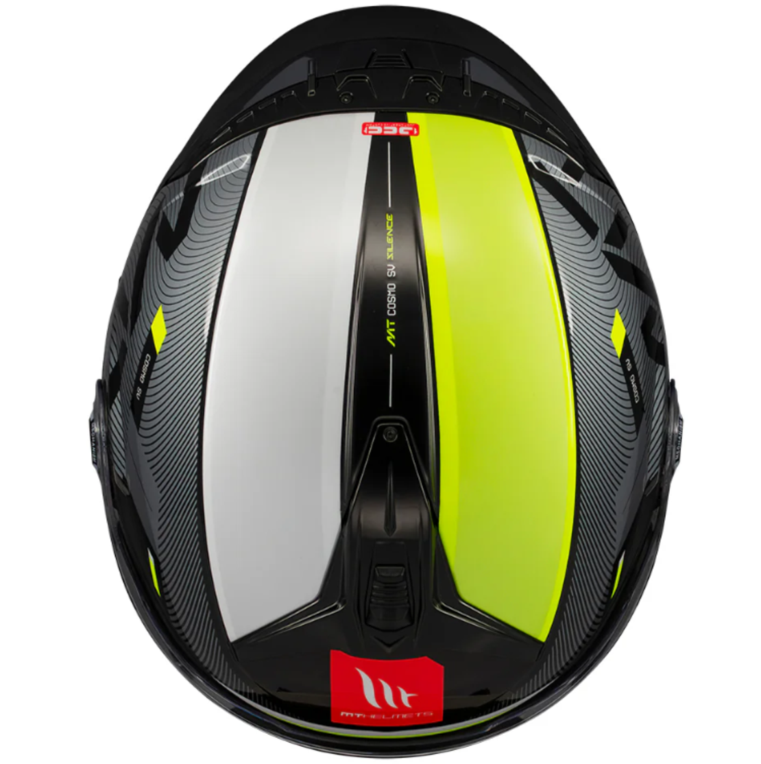 Скутер каска MT COSMO SV SILENCE B3 YELLOW GLOSS