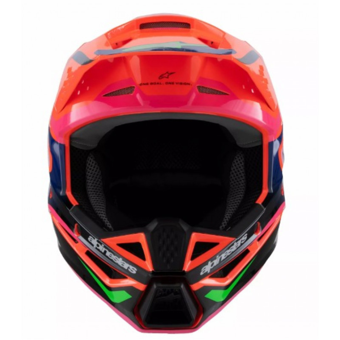 Детска каска ALPINESTARS SM3 DEEGAN OR/PU