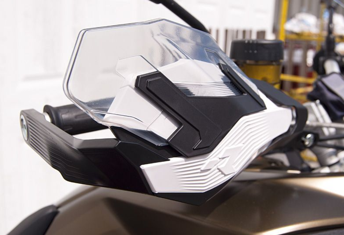 Предпазител за кормило RACETECH HP3 Adventure Handguards Orange/Black