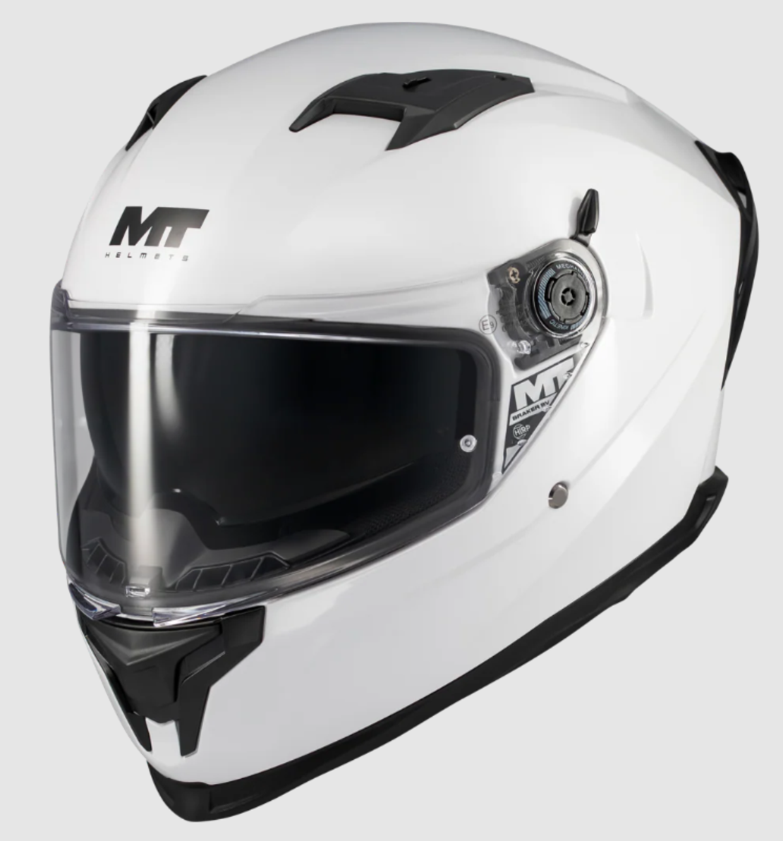 Каска MT BRAKER SV PURE A0 WHITE GLOSS