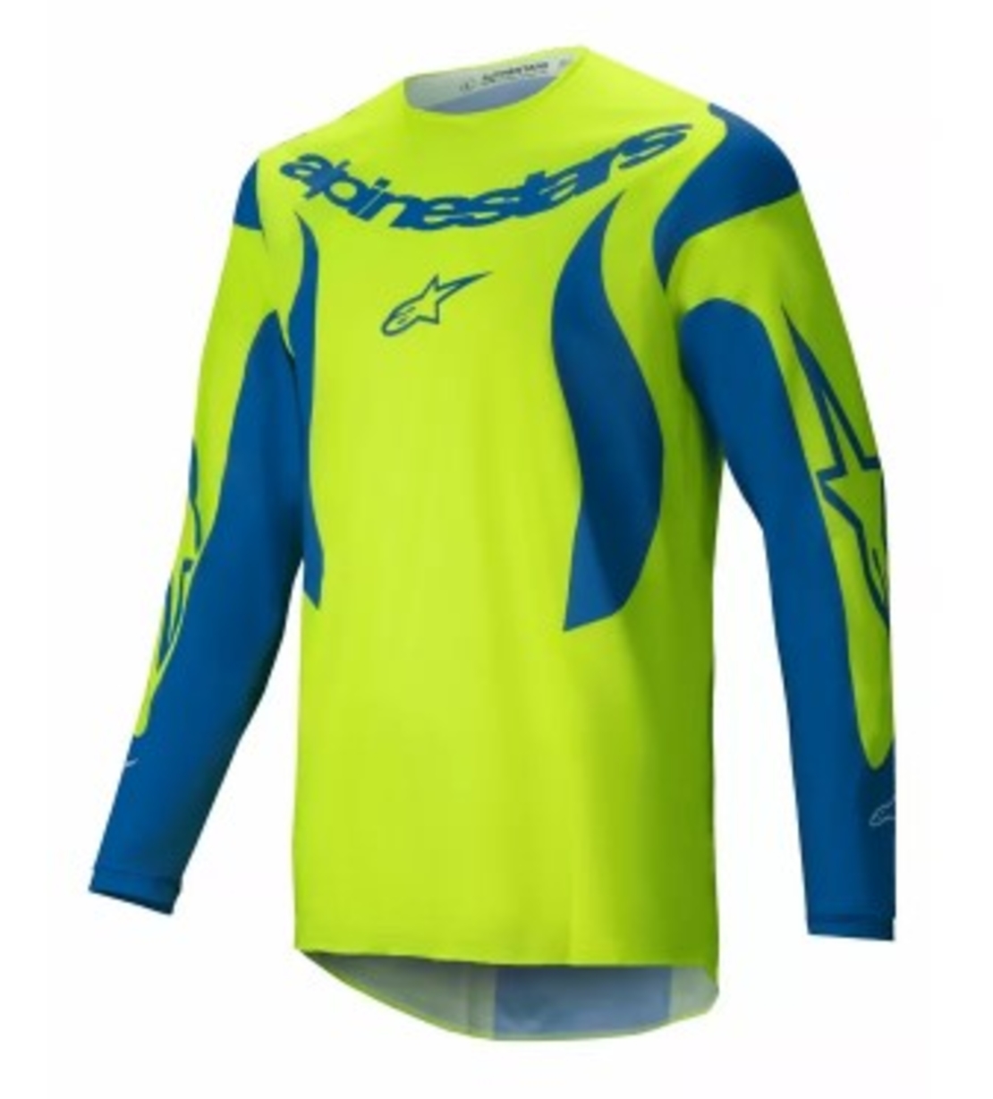Мотокрос джърси Alpinestars FLUID HAUL YELLOW/BLUE