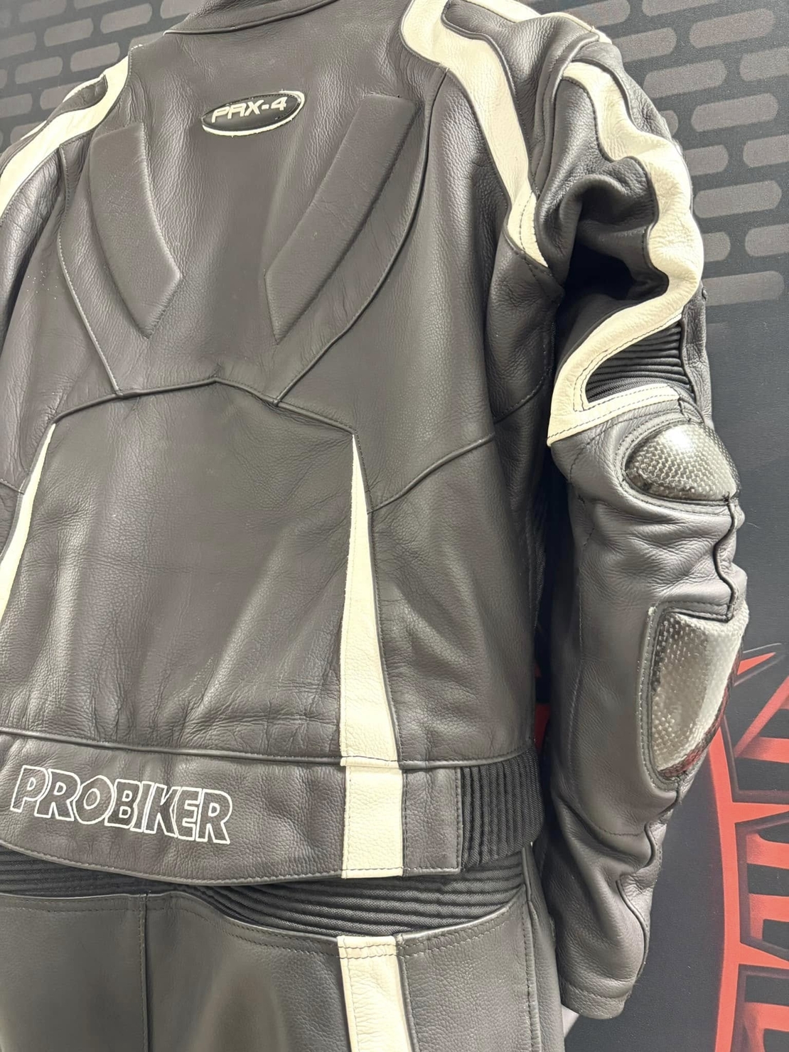 Кожен мото екип Probiker PRX-4 номер 52-L на две части