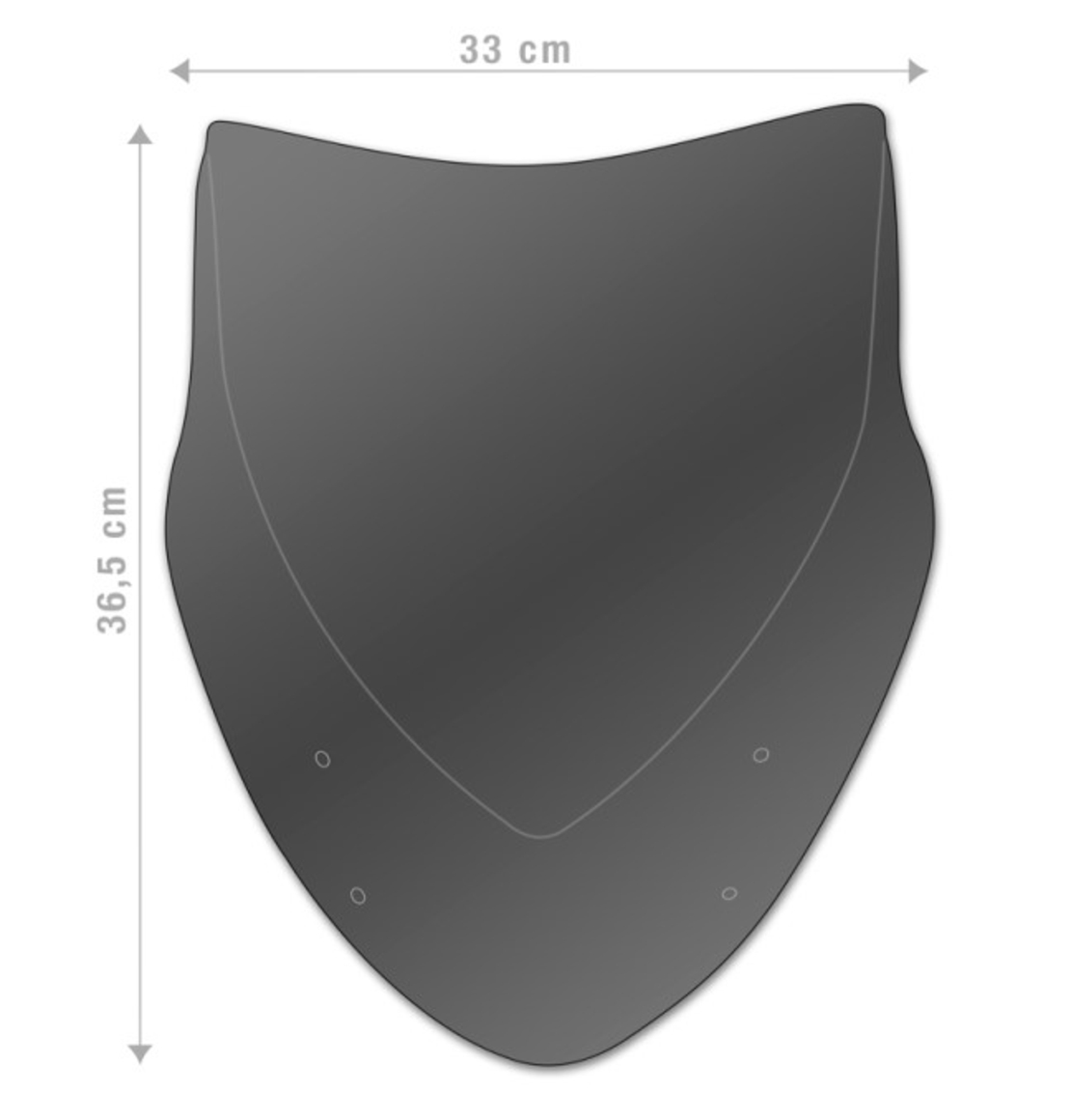Спортна слюда BARRACUDA AEROSPORT Kawasaki Z750 (2003-2006)