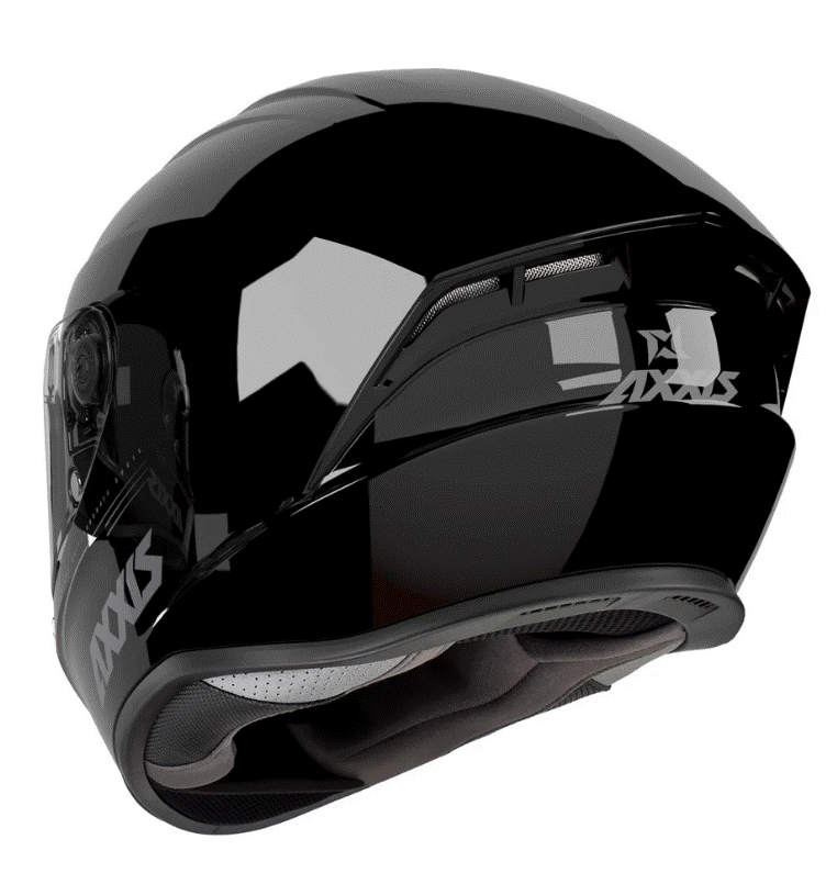 Каска AXXIS DRAKEN S SOLID A11 GLOSS BLACK