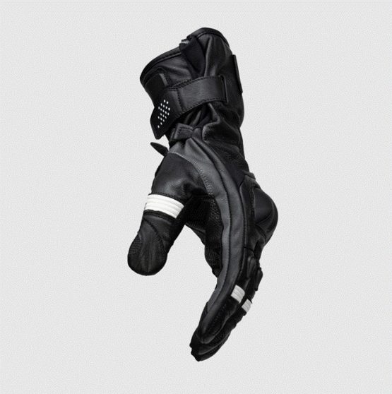 Кожени ръкавици KNOX Oulton MK2 – Black/White