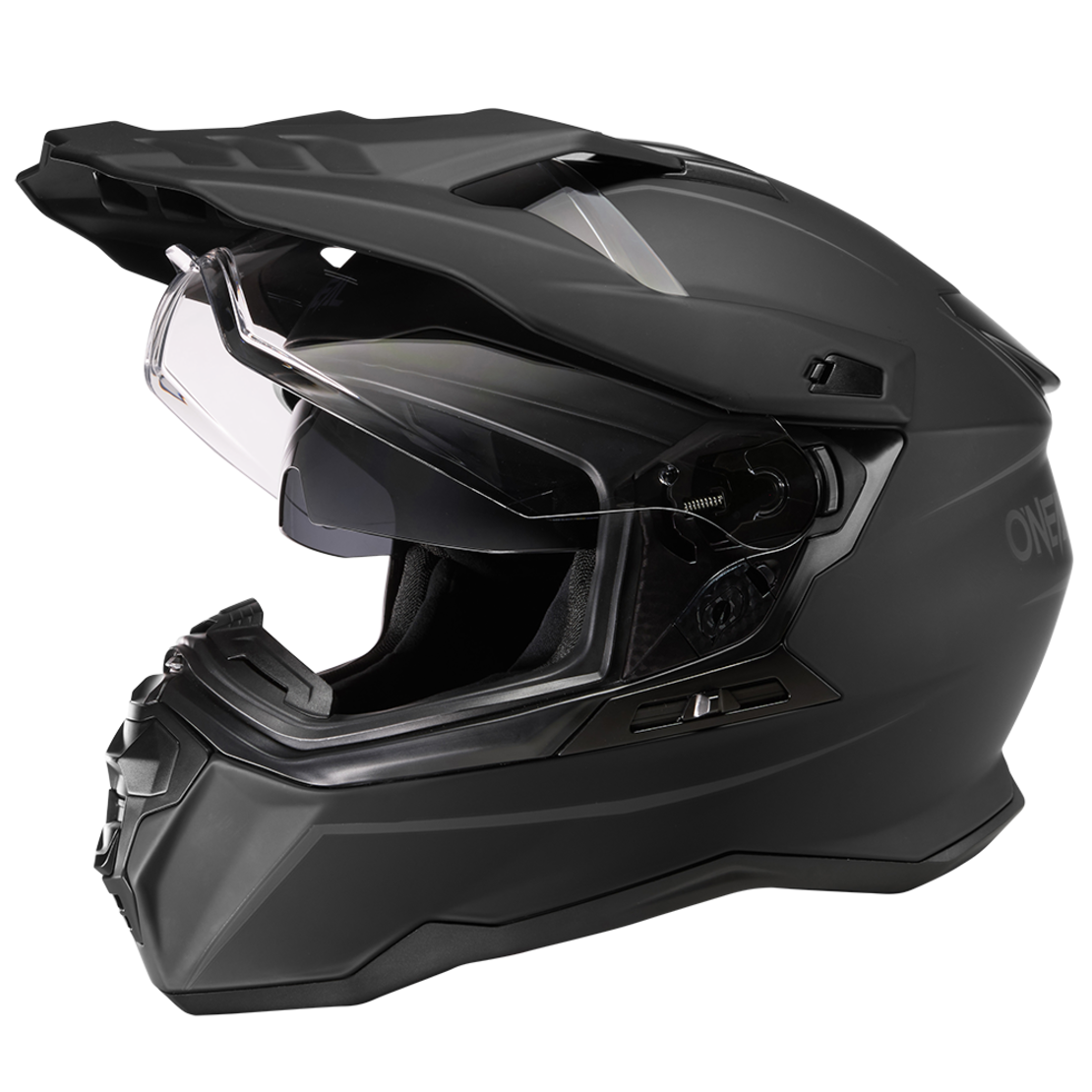 Ендуро каска O'NEAL D-SRS SOLID BLACK V.24