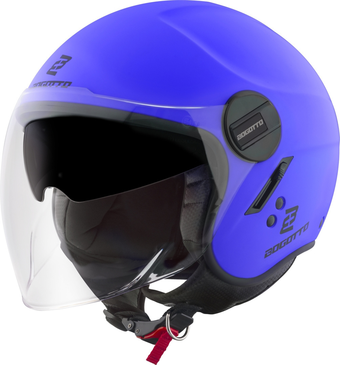 Каска за скутер BOGOTTO H595-1 SPN BLUE/MATT