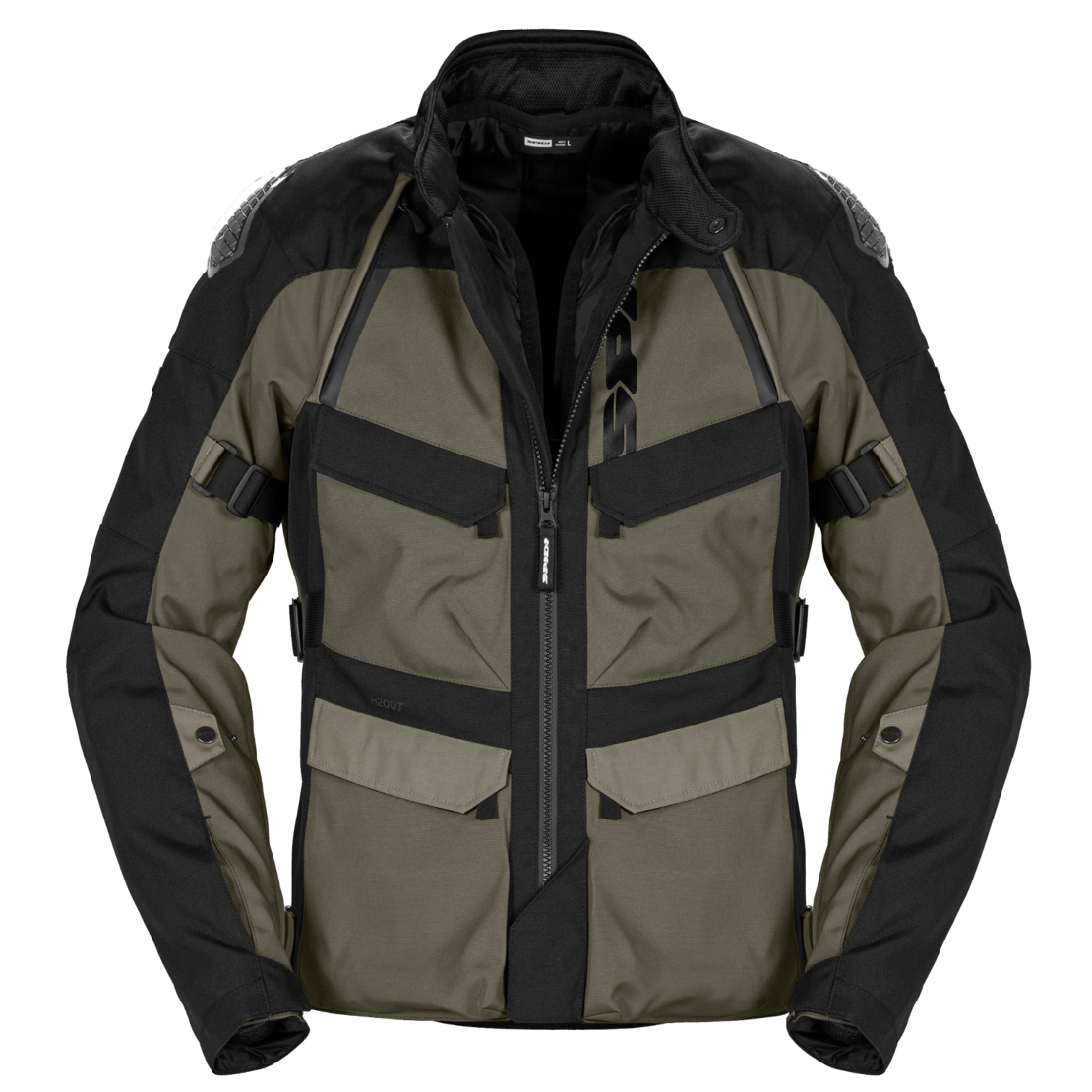 Текстилно мото яке SPIDI RW H2OUT Militar
