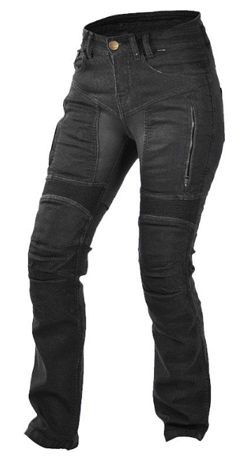 Дамски мото дънки TRILOBITE 661 PARADO REGULAR FIT BLACK