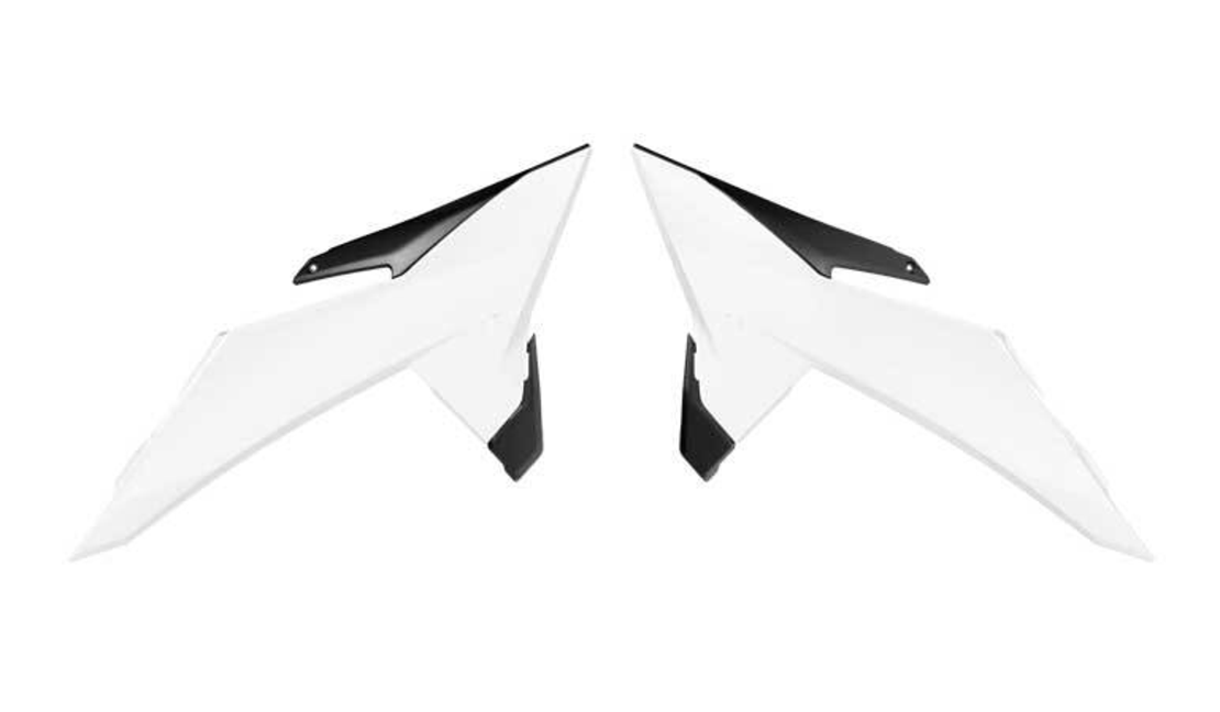 Пластмасови капаци за радиатор RACETECH Radiator Covers (White) KTM 25-26