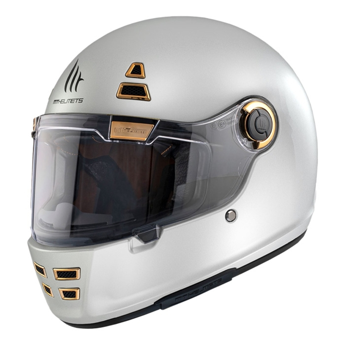 Каска MT JARAMA A0 GLOSS PEARL WHITE