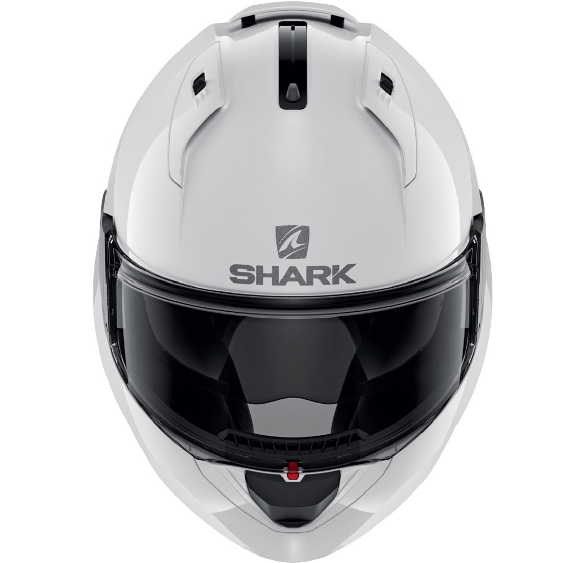 Каска за мотор SHARK EVO-ES BLANK WHITE AZUR