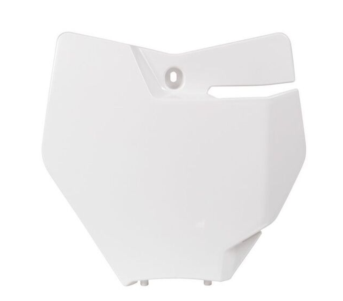 Табела за номер RACETECH Front Number Plate White KTM SX/SX-F 16-18