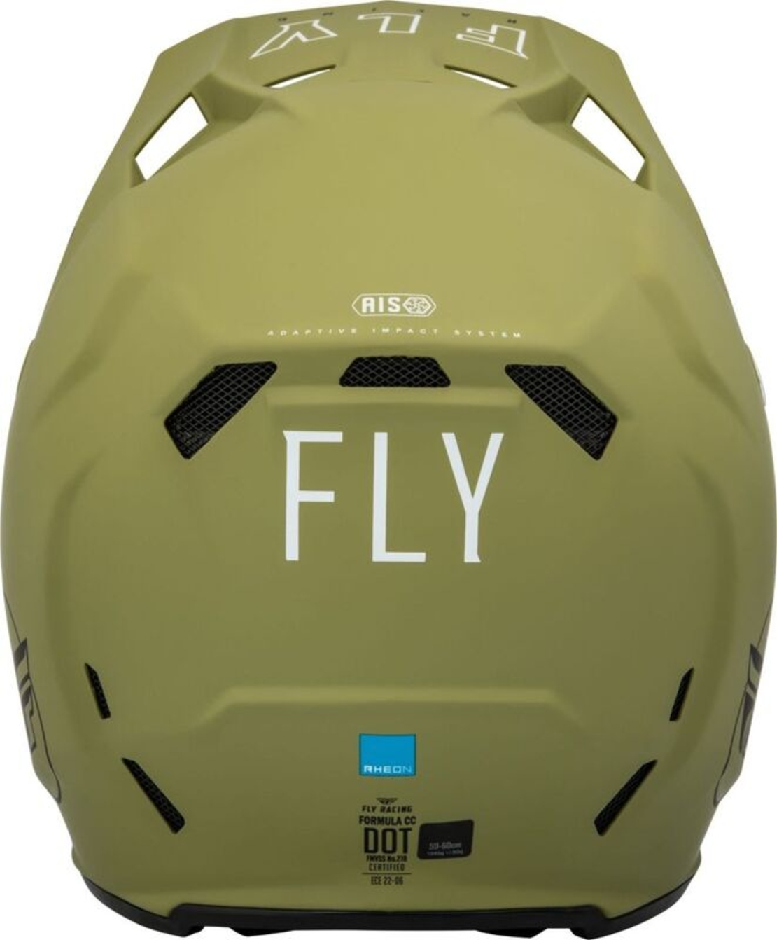 Мотокрос каска FLY RACING Formula CC Centrum - Matte Olive Green/Black