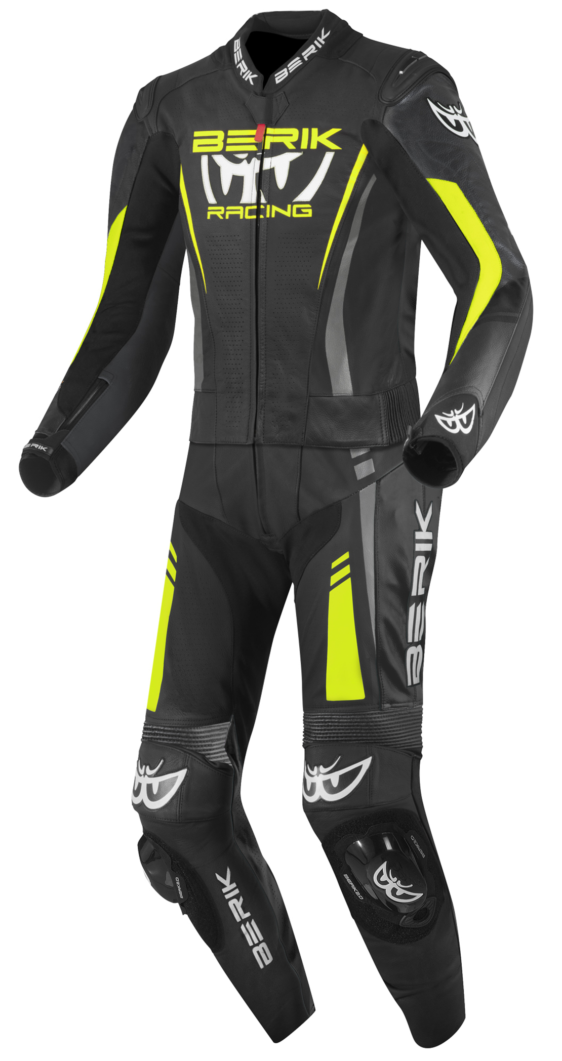 Кожен Мото Екип BERIK ABSOLUTE GP2 Black/Neon/Yellow
