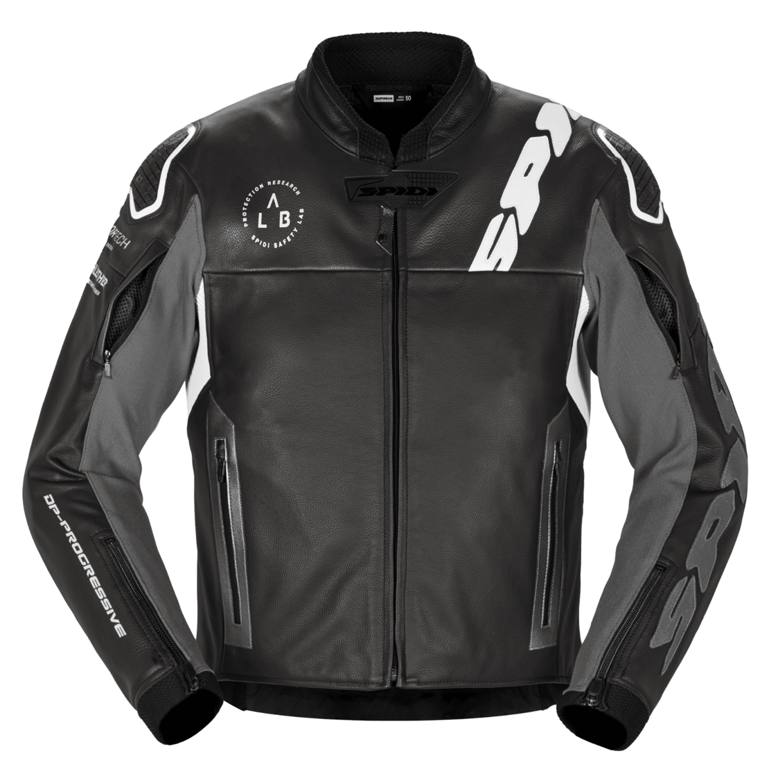 Кожено мото яке SPIDI DP PROGRESSIVE LEATHER Black/White