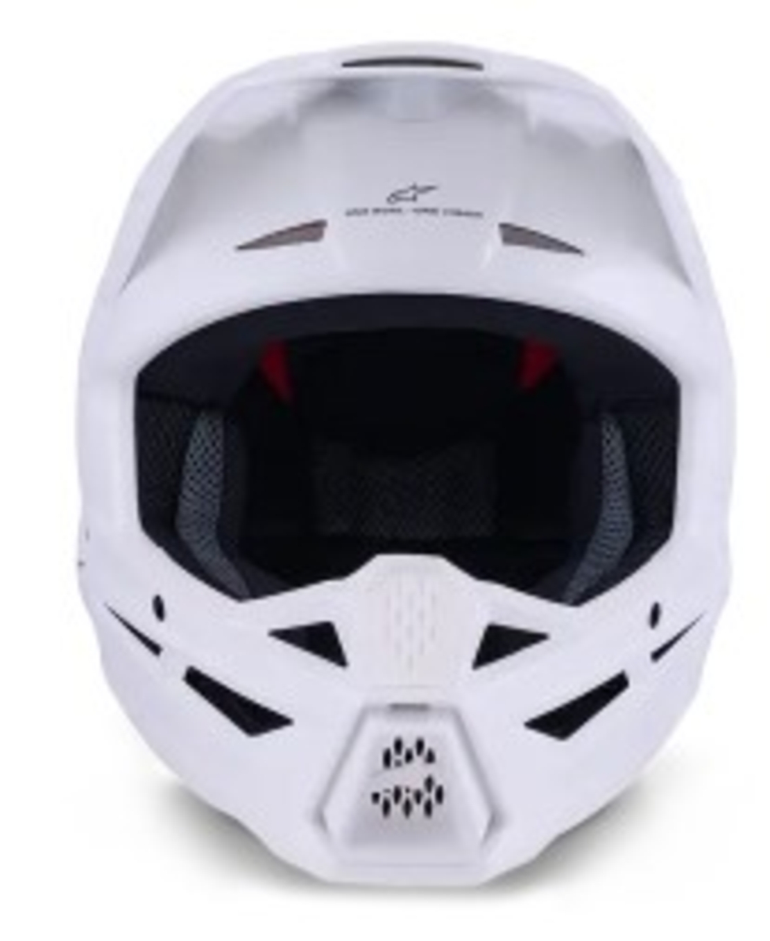 Мотокрос каска ALPINESTARS SM3 WHITE-GLOSS